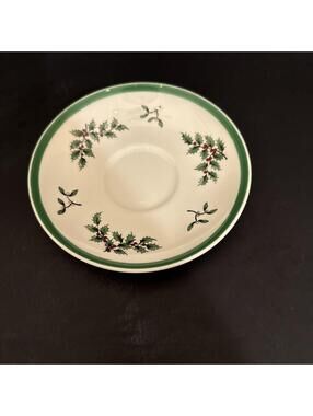 SPODE CHRISTMAS TREE Saucer 5.75” - S3324-A 4 - England